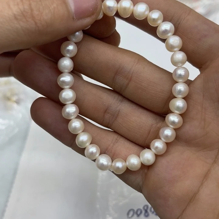 未镶嵌颈饰淡水珍珠00802