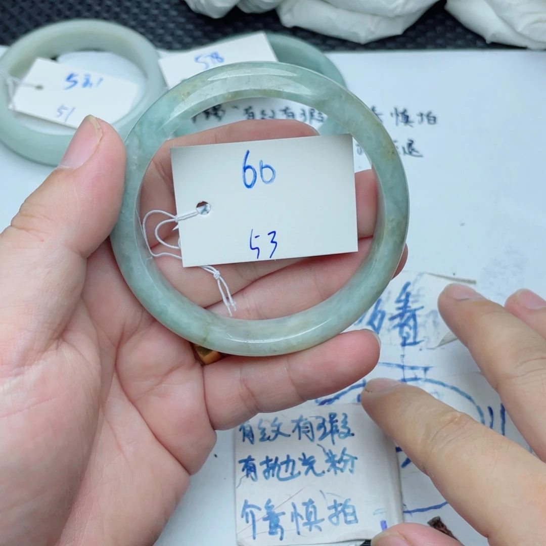 未镶嵌手镯翡翠翡翠手镯53