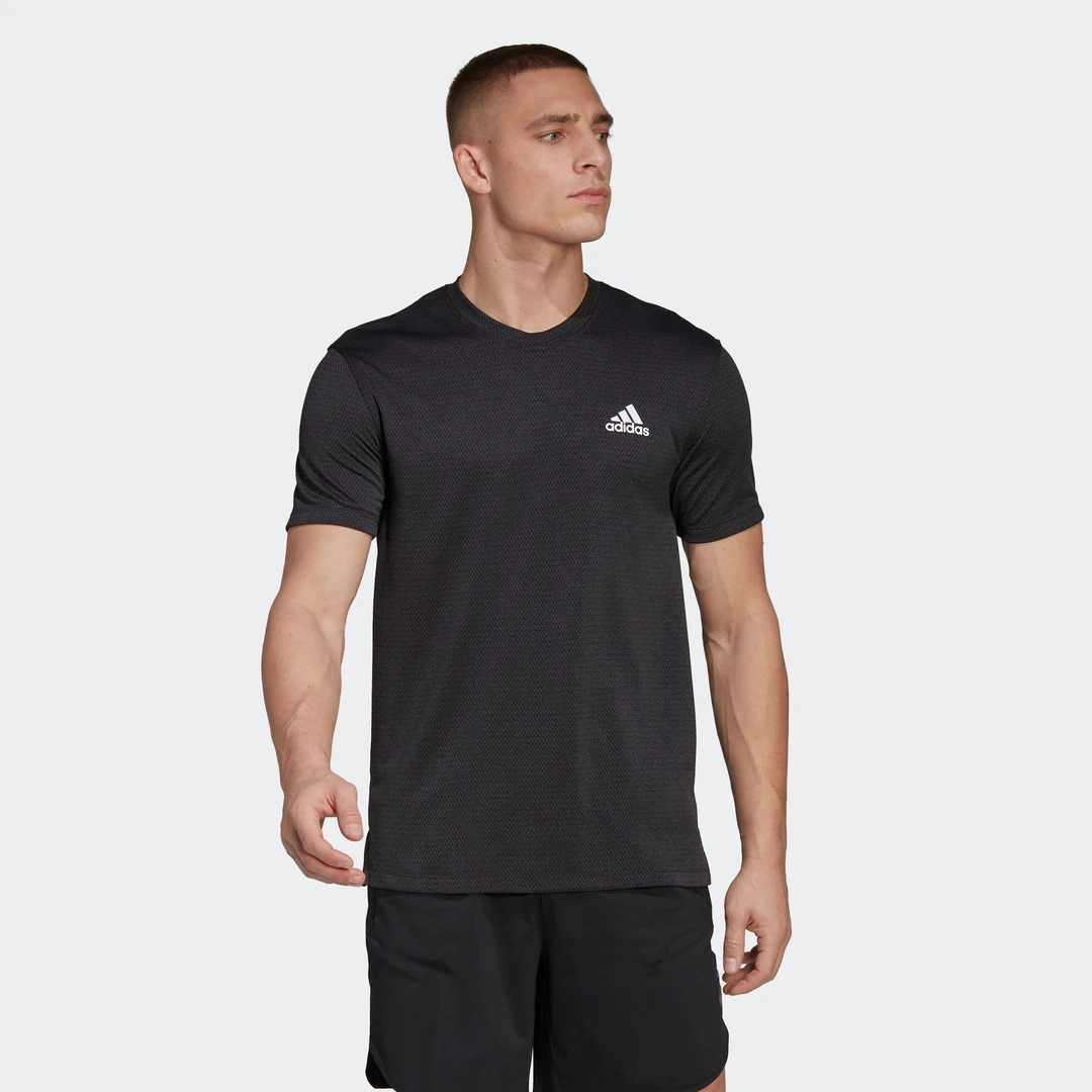 Adidas/阿迪达斯正品当季新款男子运动健身速干短袖夏季T恤HT9052