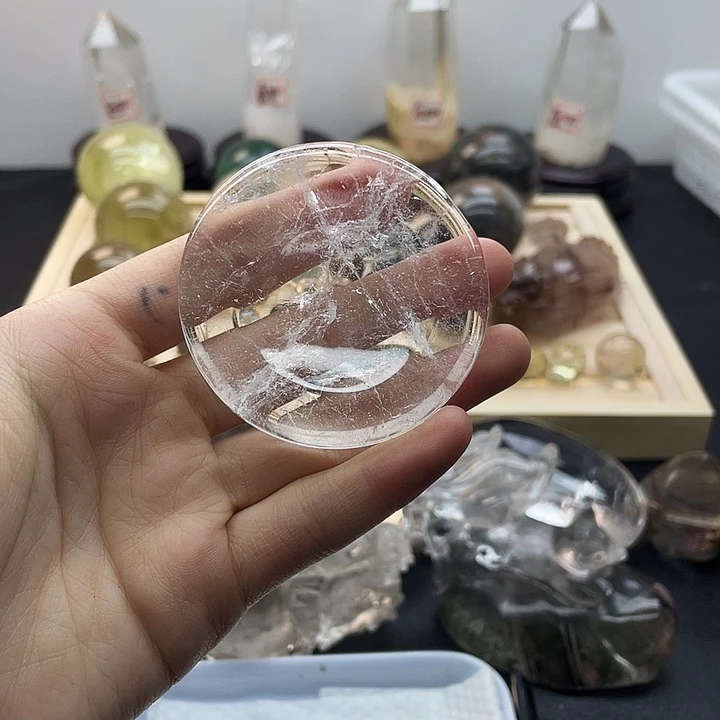 水晶未镶嵌珠宝半成品309水晶