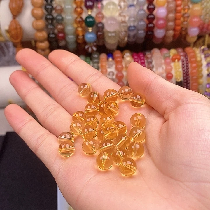 未镶嵌卡8.5黄水晶30玛瑙/玉髓