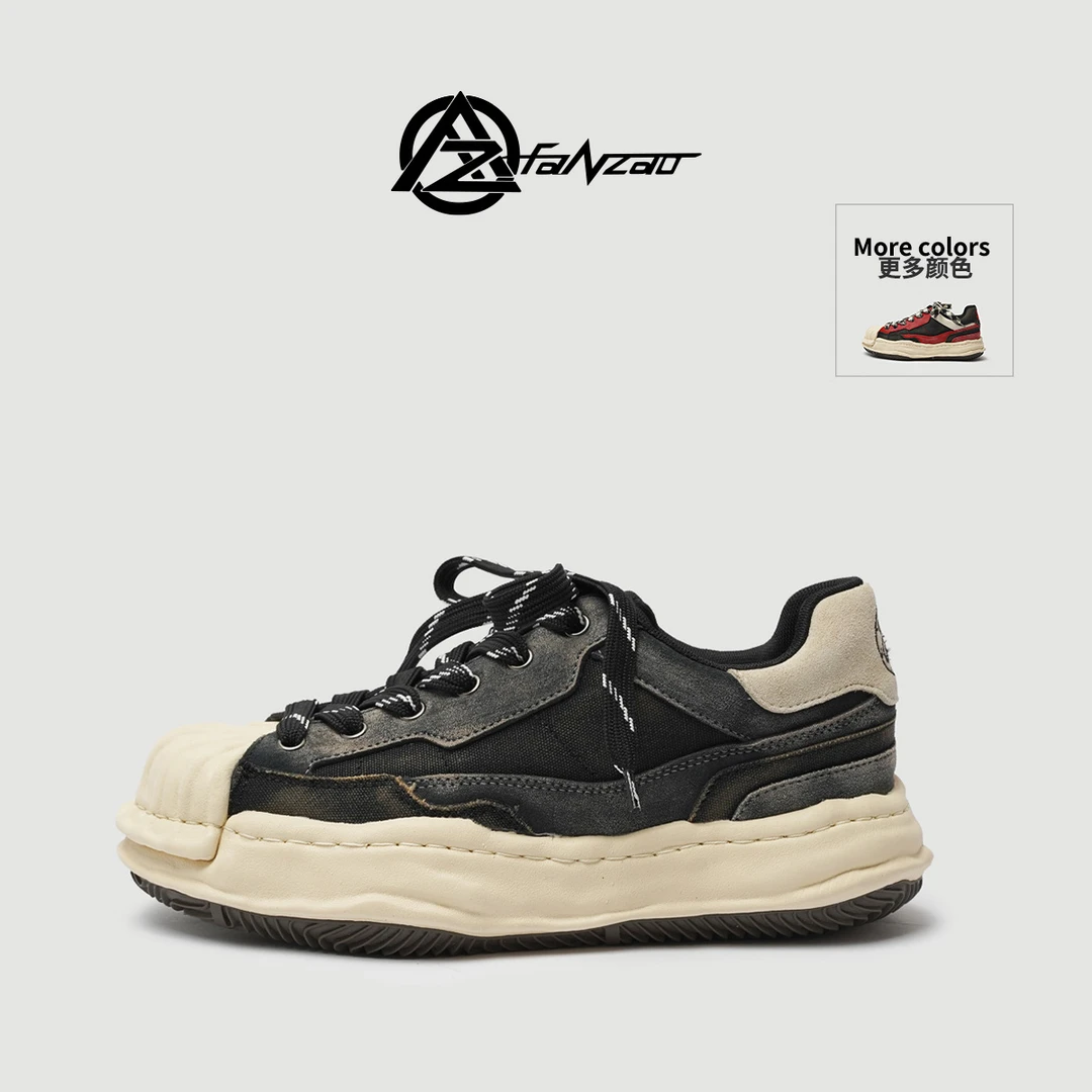 2025年【蛇年版】牛反绒洗水工艺复古百搭厚底小众低帮休闲溶解鞋