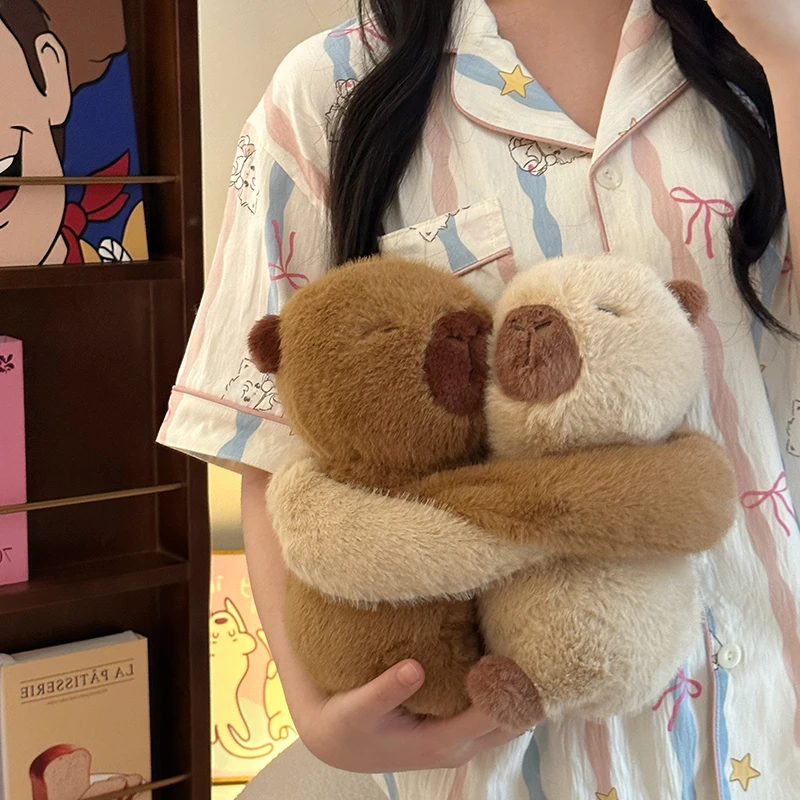 正版拥抱小兔子玩偶情侣毛绒玩具好朋友抱抱公仔抱枕娃娃生日礼物