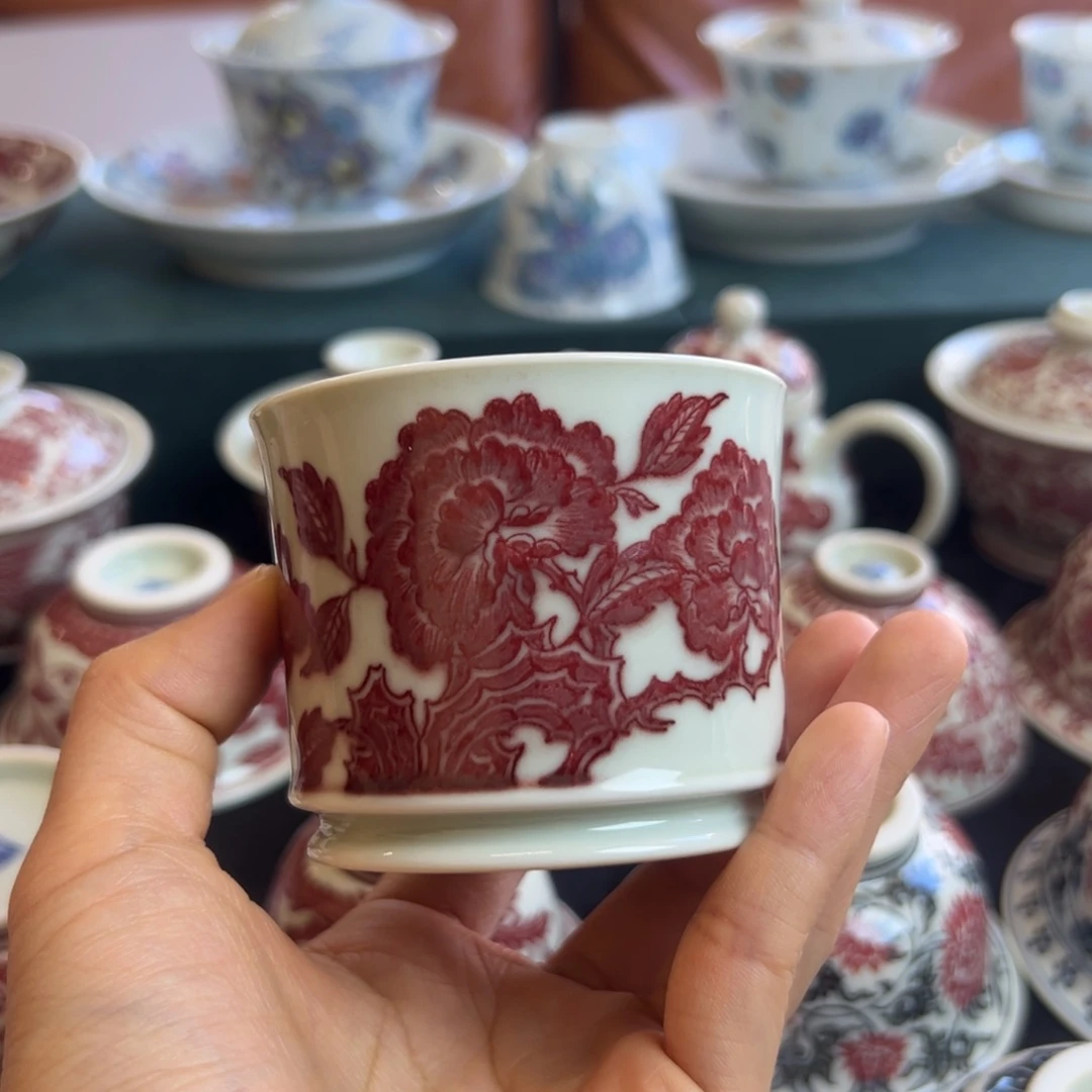 H正绎堂蝶恋花容天杯