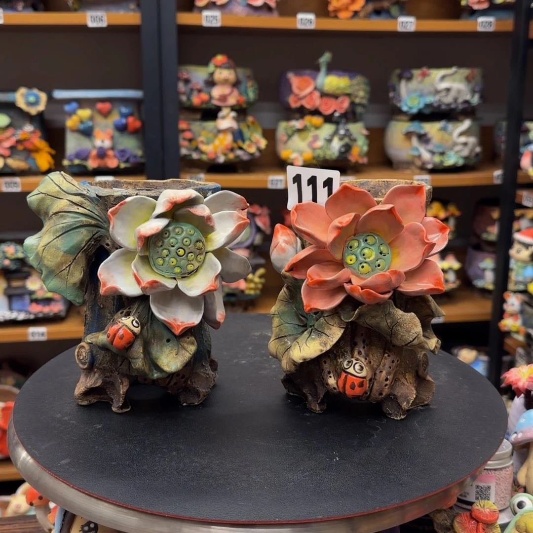 【闪购商品】粗陶手捏