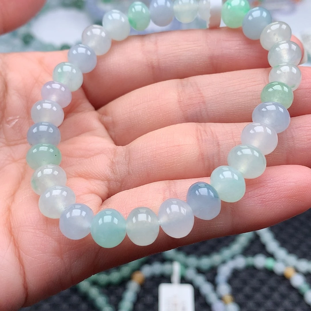 翡翠手链未镶嵌翡翠卡8