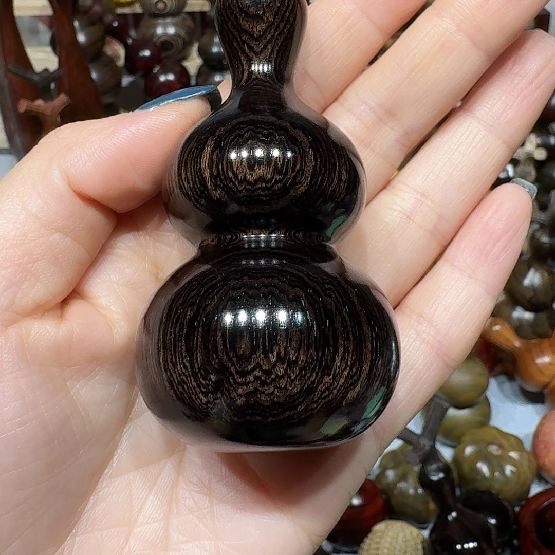 타***사香榧木紫光檀直径4.0葫芦
