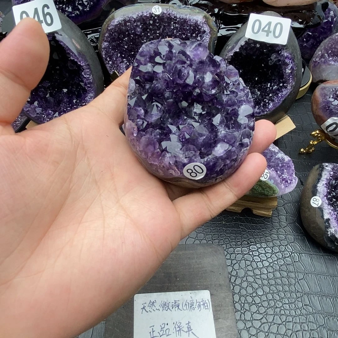 大型摆件（非配饰）紫晶未镶嵌