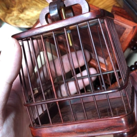 檀香紫檀（小叶紫檀）顽*笼子