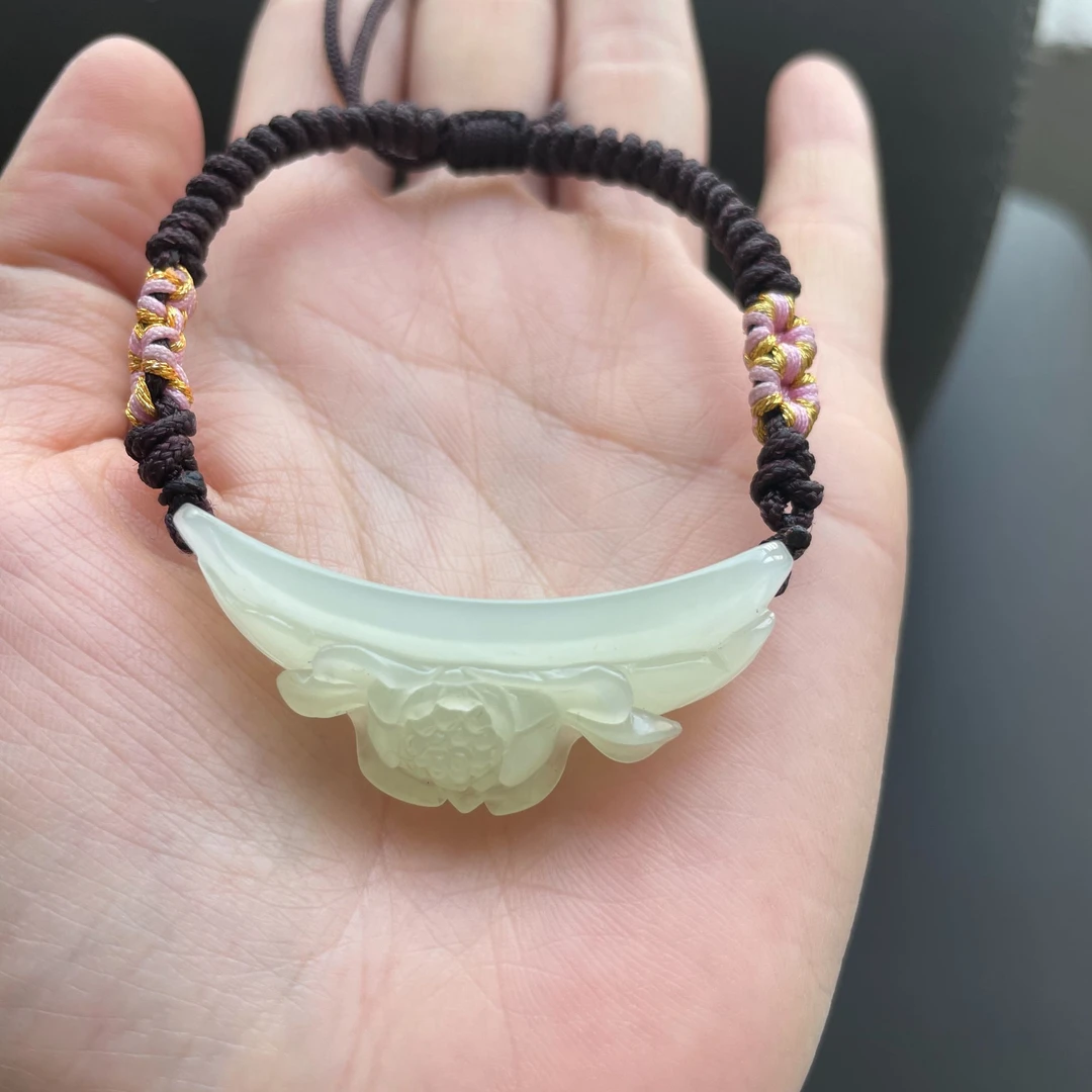 和田玉手牌手串女士精品和田玉手牌