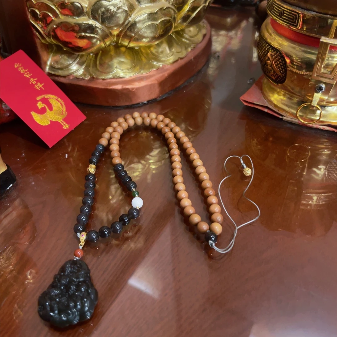 蓝宫调 老料烟紫吊坠 十三年奉孤品 M367