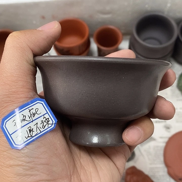 紫砂茶杯瑕疵不退不换