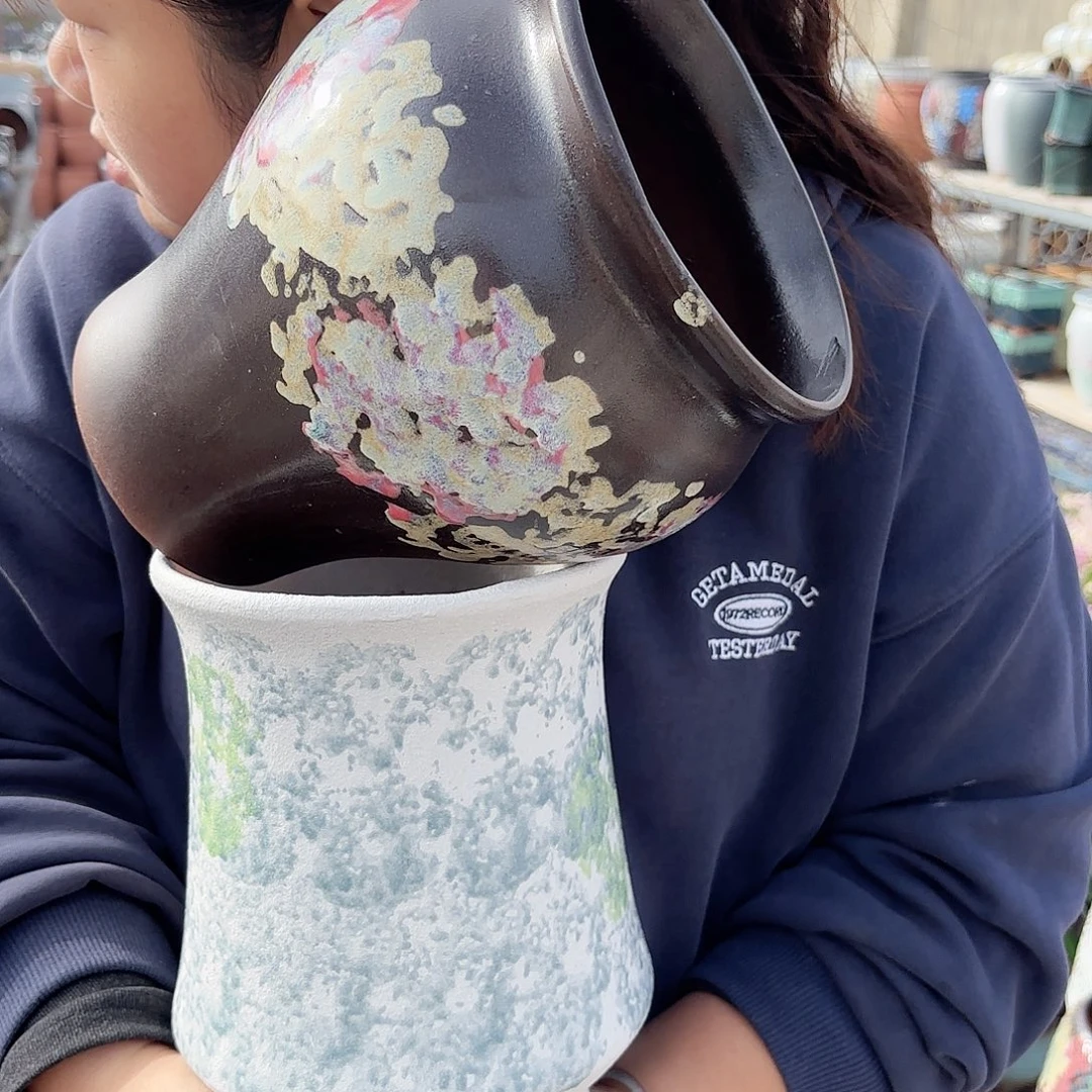 组合精品油画鱼尾小蛮腰