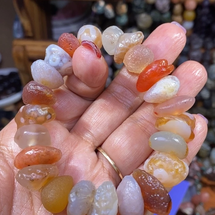 玛瑙/玉髓珠宝半成品未镶嵌