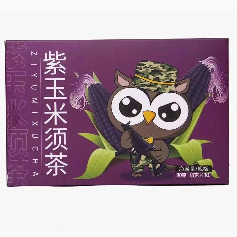 紫玉米须茶真材实料花果组合健康饮用茶包