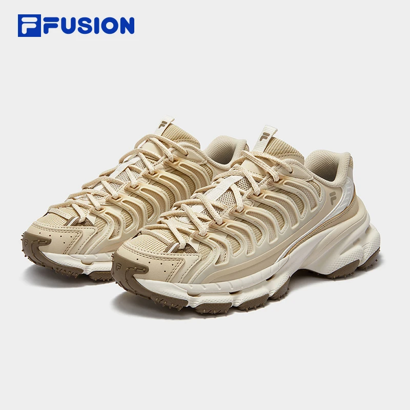 FILA FUSION【BRACKET星舰鞋】机械感运动老爹鞋男女款T12WM511501F