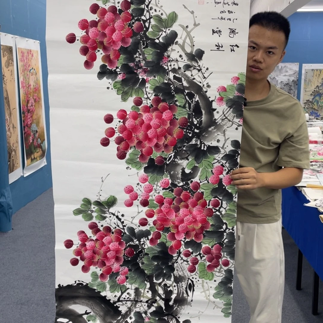国画手绘国画欣赏一下