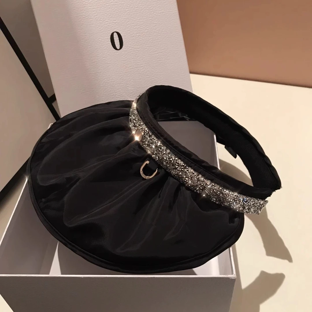 JJ Melody【发箍遮阳帽两用】 KD5018 时尚夏季空顶防晒帽太阳帽B