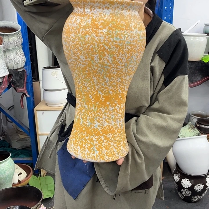 18×40 -粗陶花盆有孔-买买买