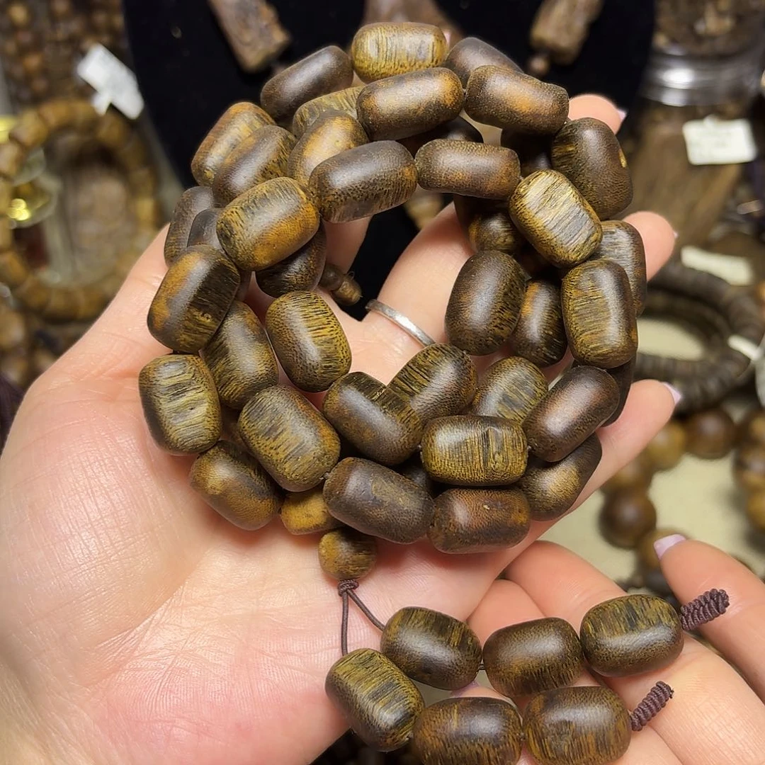 手串沉香沉浮老料乌身卡1.2-70克多样性发货一条