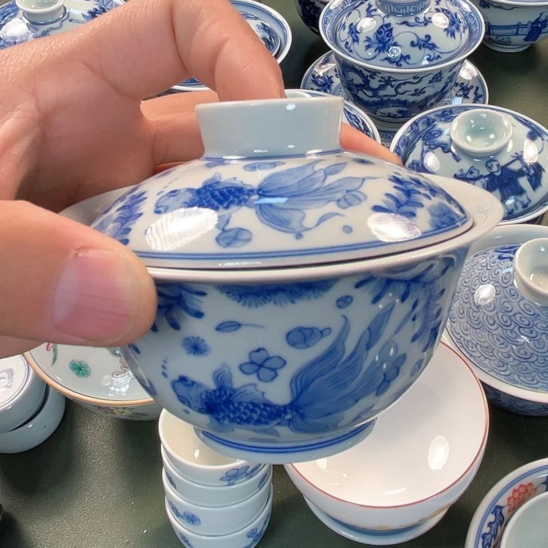 杯青花瓷器青花瓷器