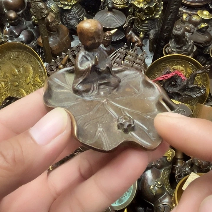 顺顺利利，铜器摆件