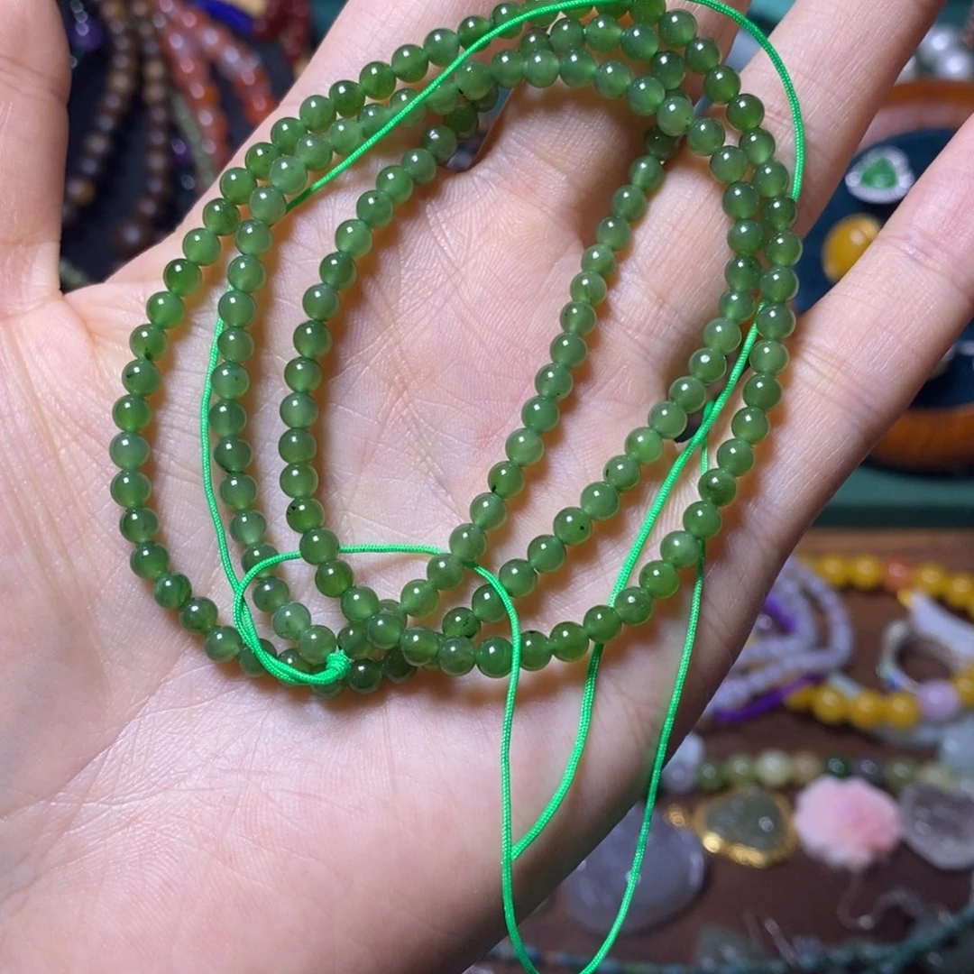 和田玉未镶嵌项链