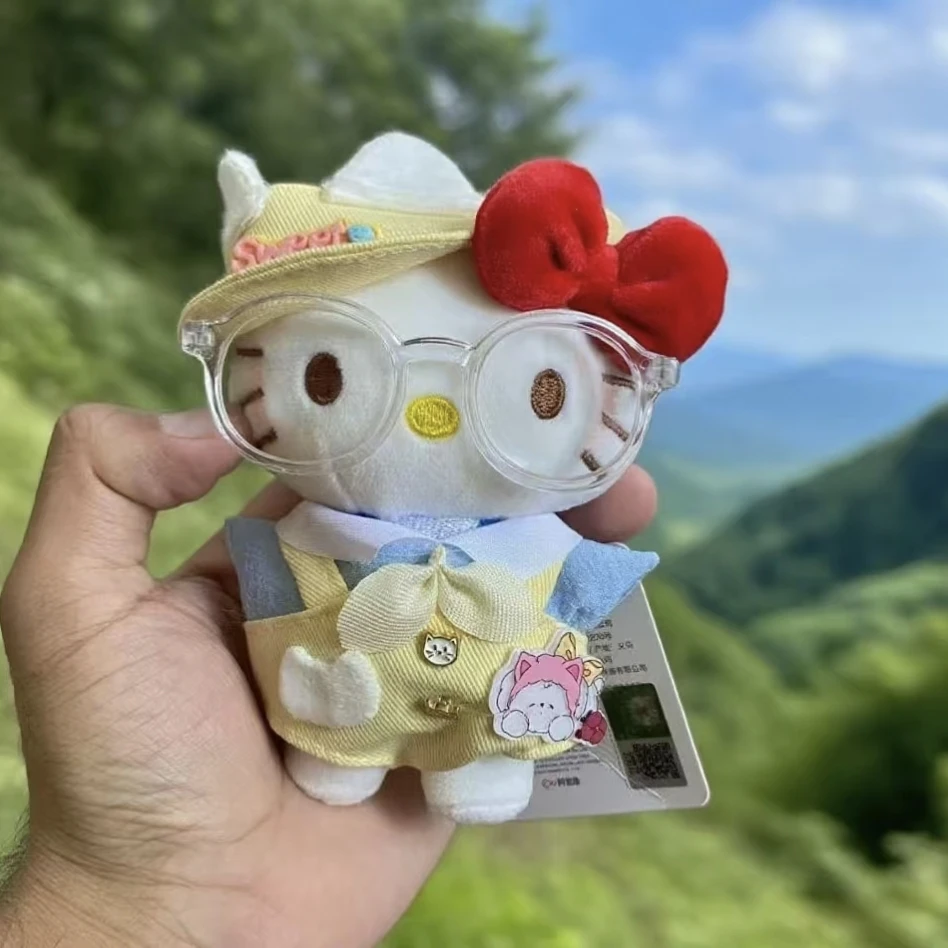 正版三丽鸥hellokitty包包挂件可爱玩偶毛绒包挂公仔挂饰礼物