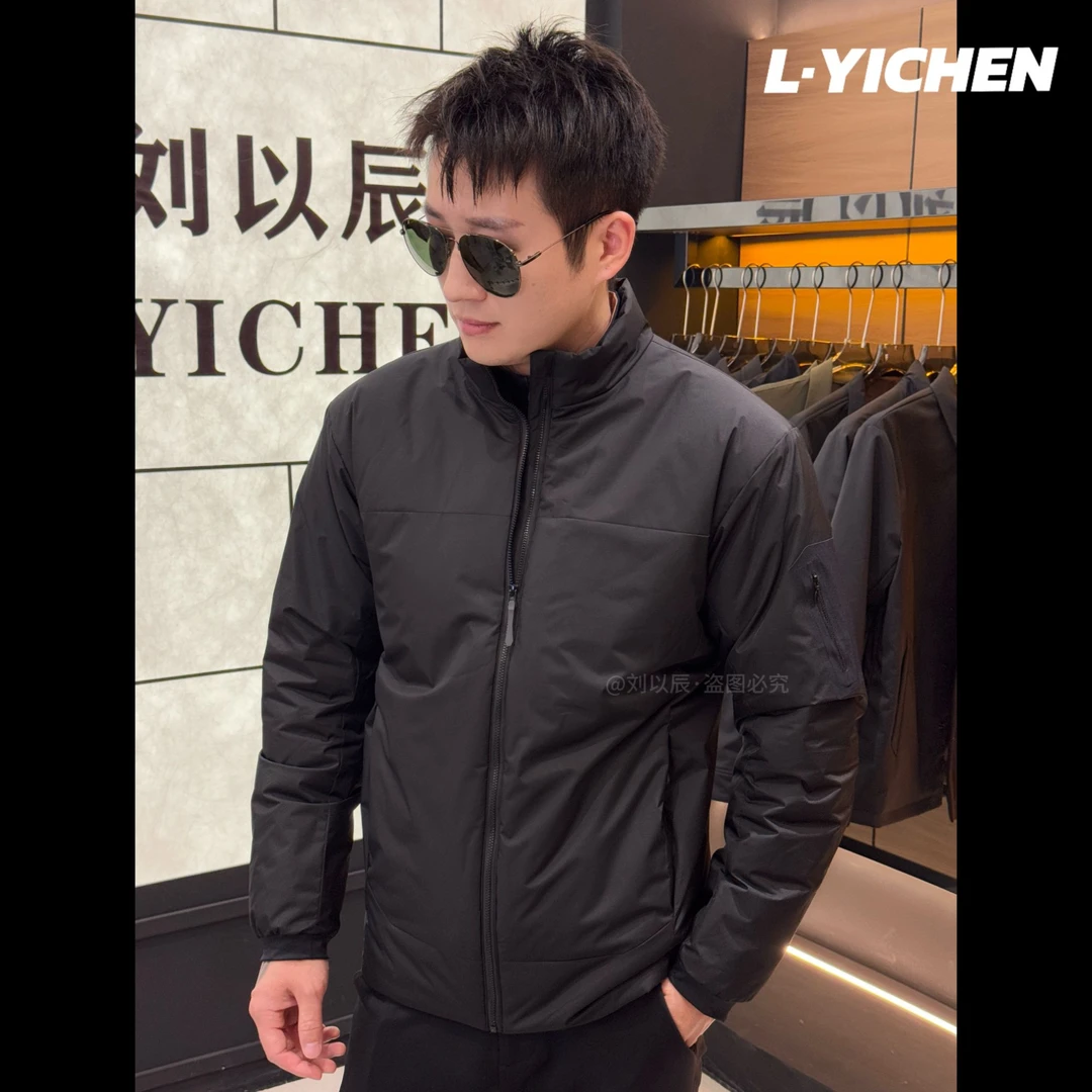 【刘以辰】茑家奢暖防护款冬季棉服外套男士加棉加厚锁温夹克外套