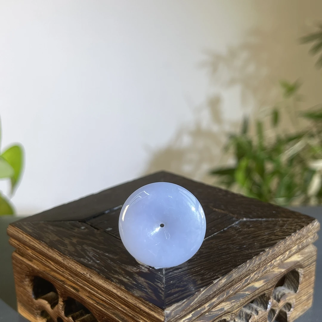 JXB07-137  天然缅甸A货翡翠 平安扣