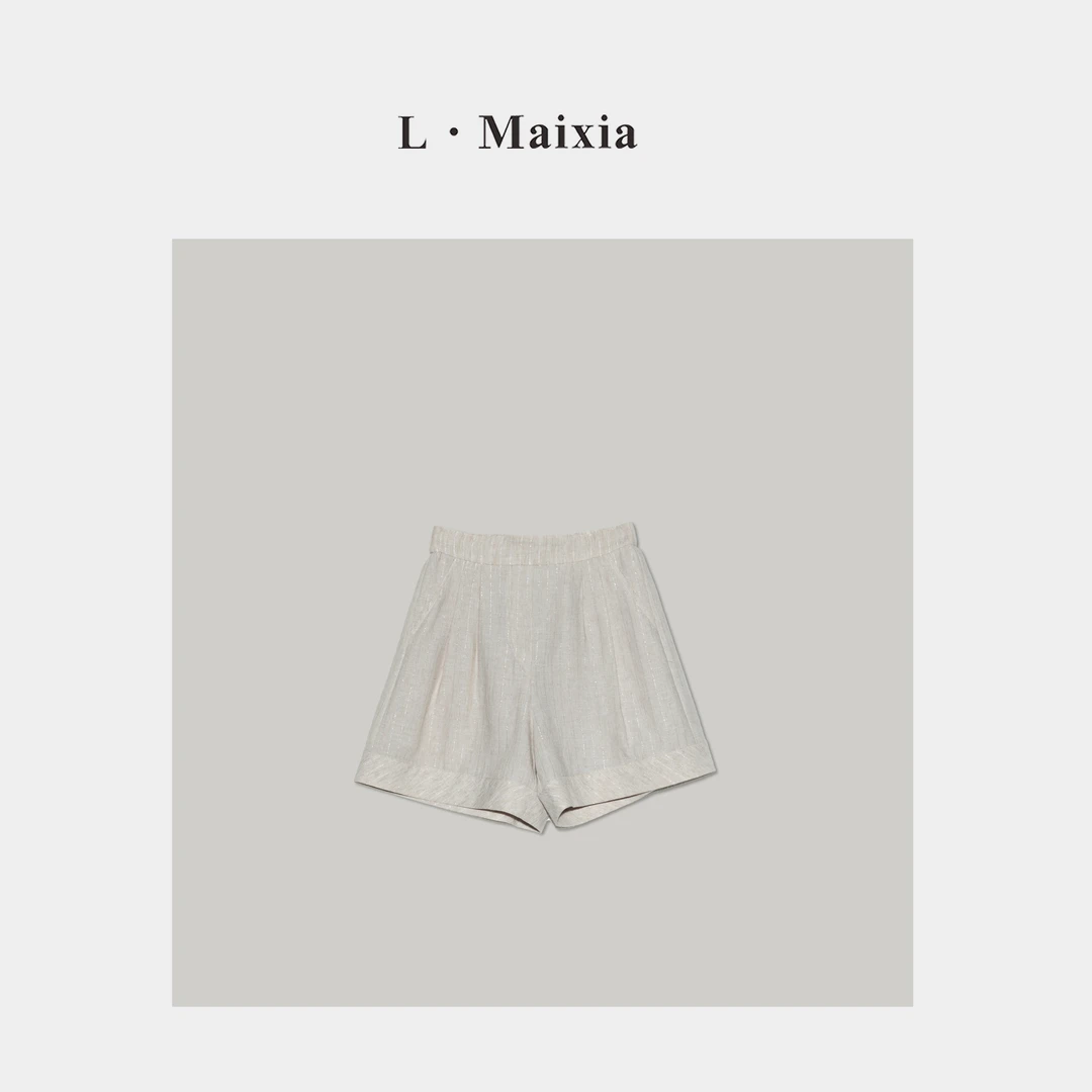 L.MAIXIA/露·玛莉先2025女士短裤ZK-25580