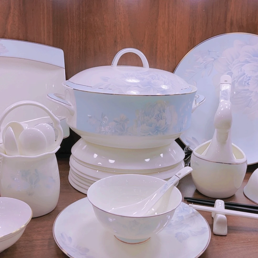 【闪购商品】瓷月光牡丹套装