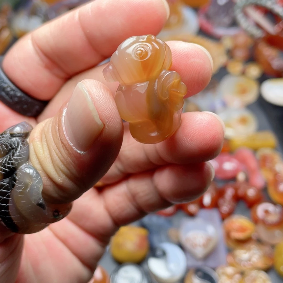 玛瑙/玉髓未镶嵌颈饰