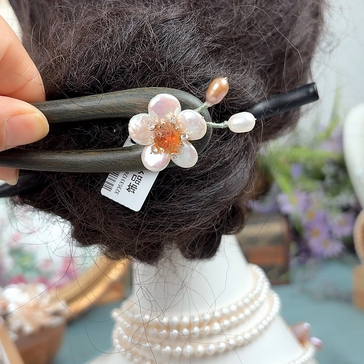发饰淡水珍珠未镶嵌