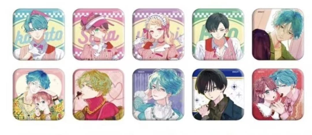 【颜好】只看脸的话才不会喜欢你 cafe吧唧 亚克力杯垫（直播间代拆）