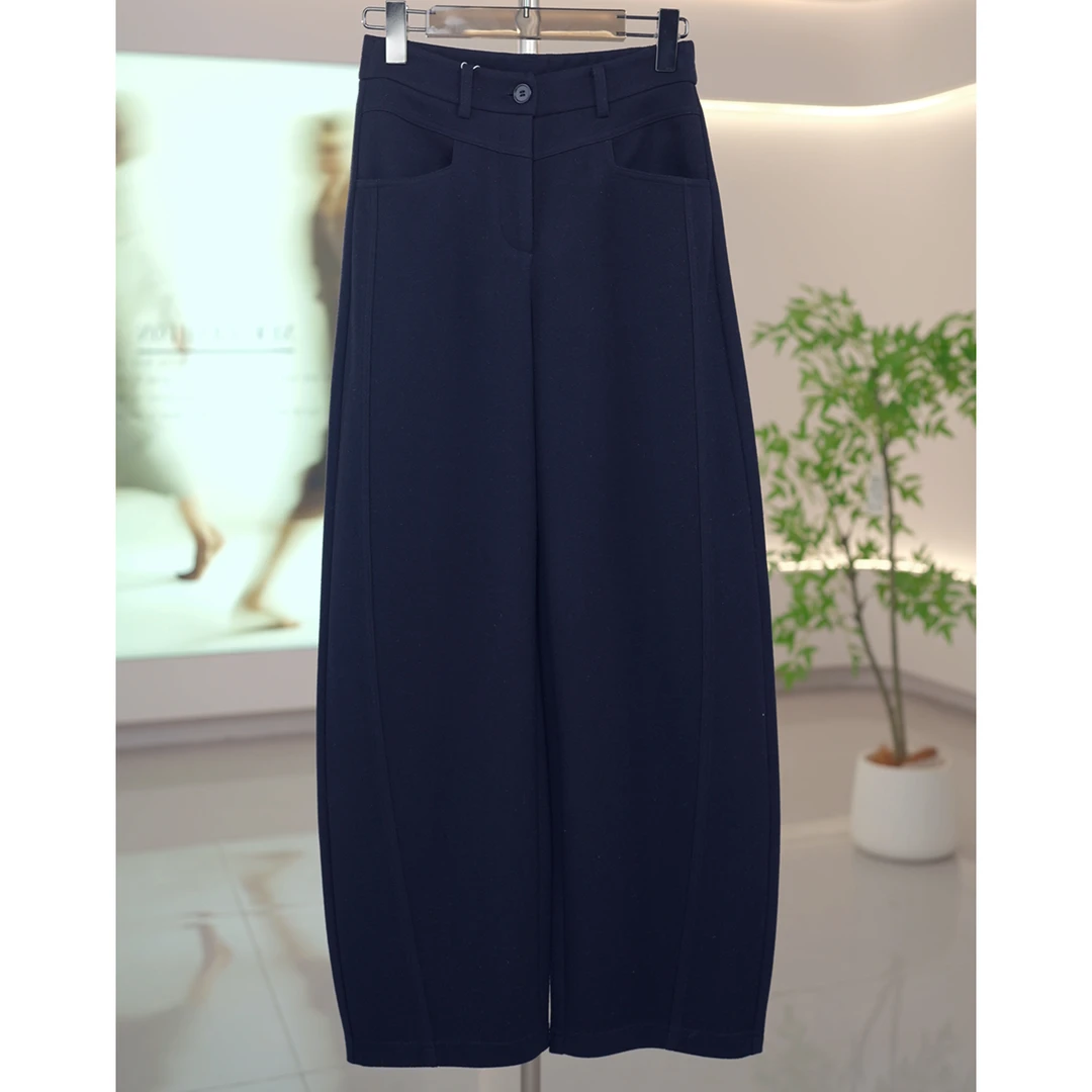 【绵羊毛】抗起球抗皱免熨烫秋款长裤K88033