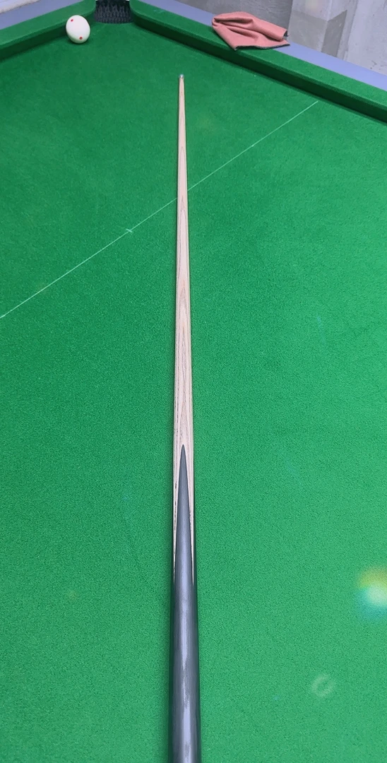 手工台球杆中式黑八九球专用小头杆