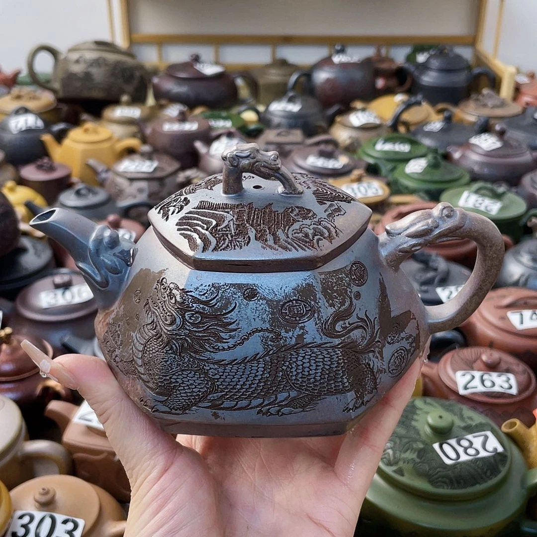 茶壶紫砂紫砂微瑕