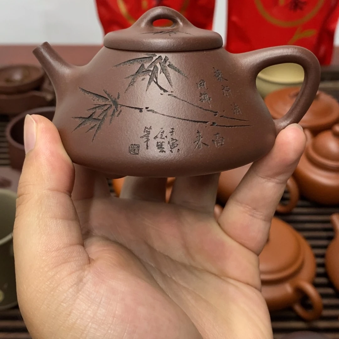 茶壶紫砂阿*夫石瓢