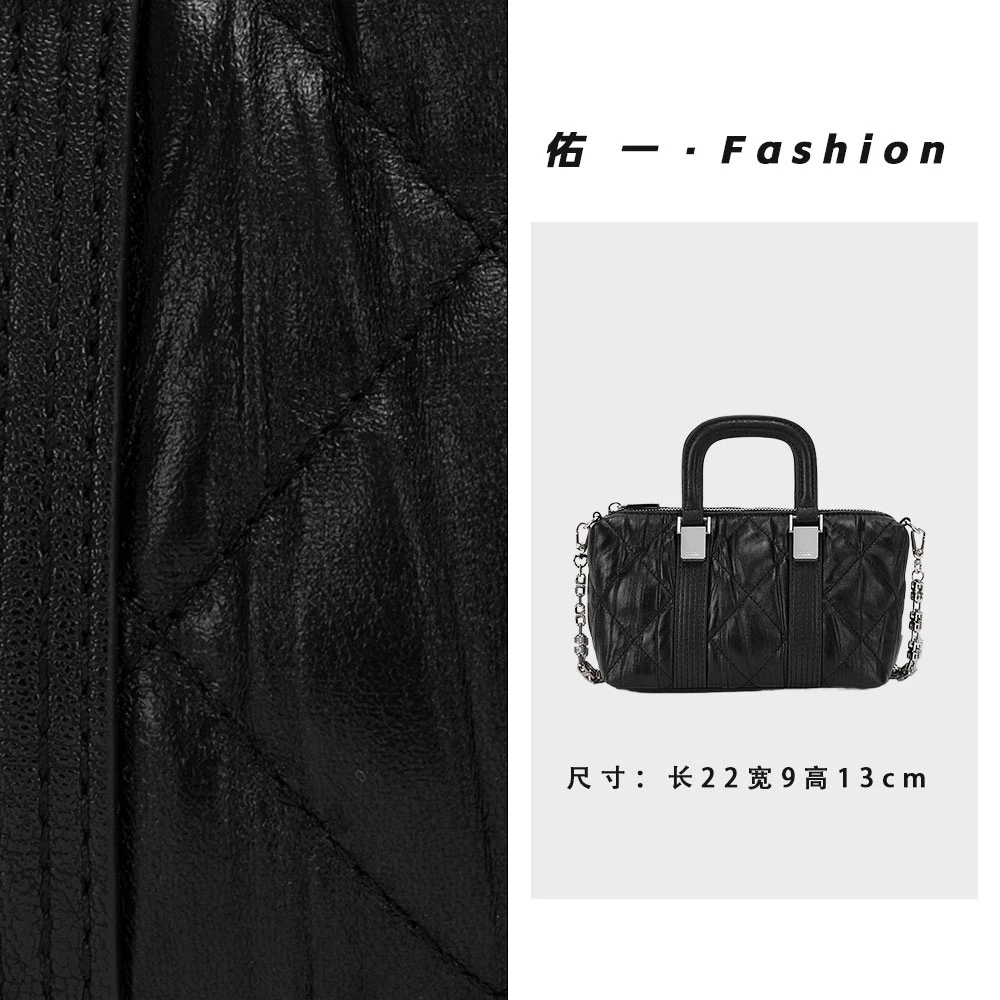 【工厂直销】ZT-D8036-泡芙黑女包时尚