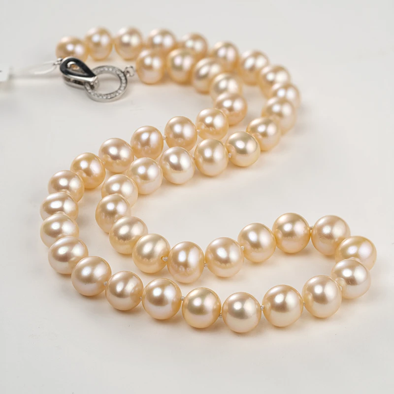 [半糖云汀618]淡水无核珍珠项链9-10mm 520礼物