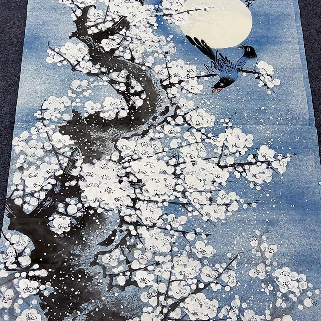 国画事事顺心如意万事如意