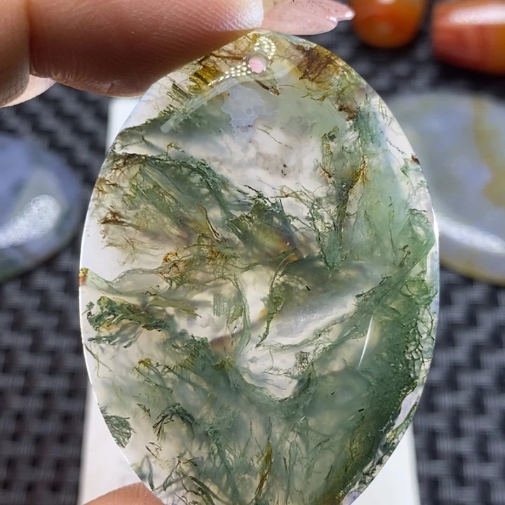 玛瑙/玉髓颈饰未镶嵌少*