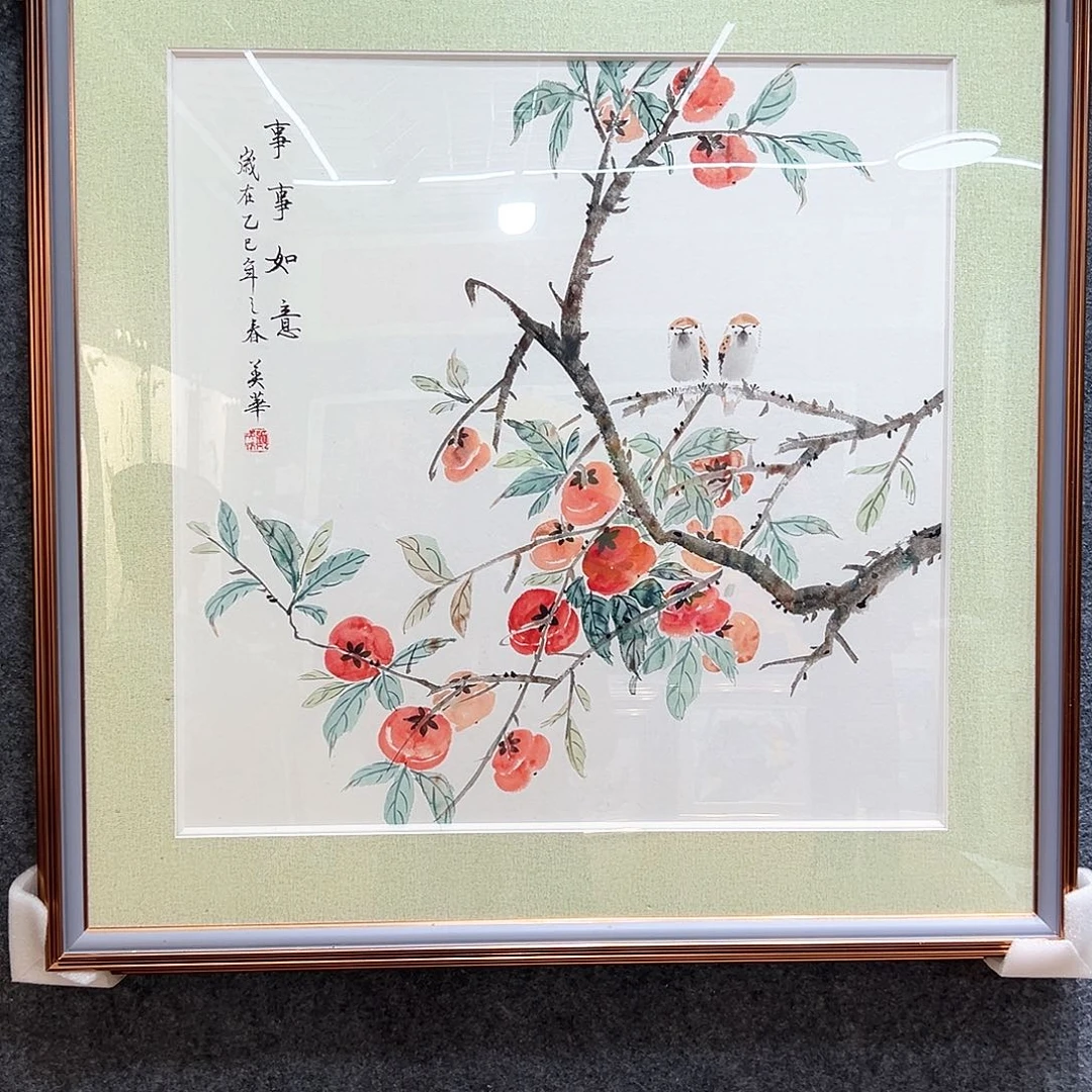 国画纯手绘系列画心