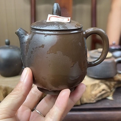 戬谷龙窑柴烧茶壶33