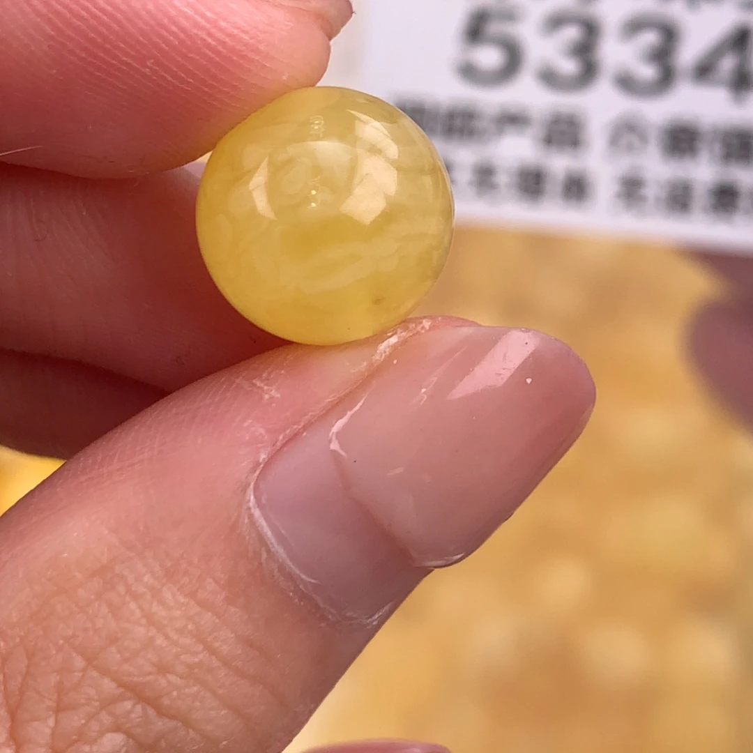 琥珀未镶嵌珠宝奇石12.2粉