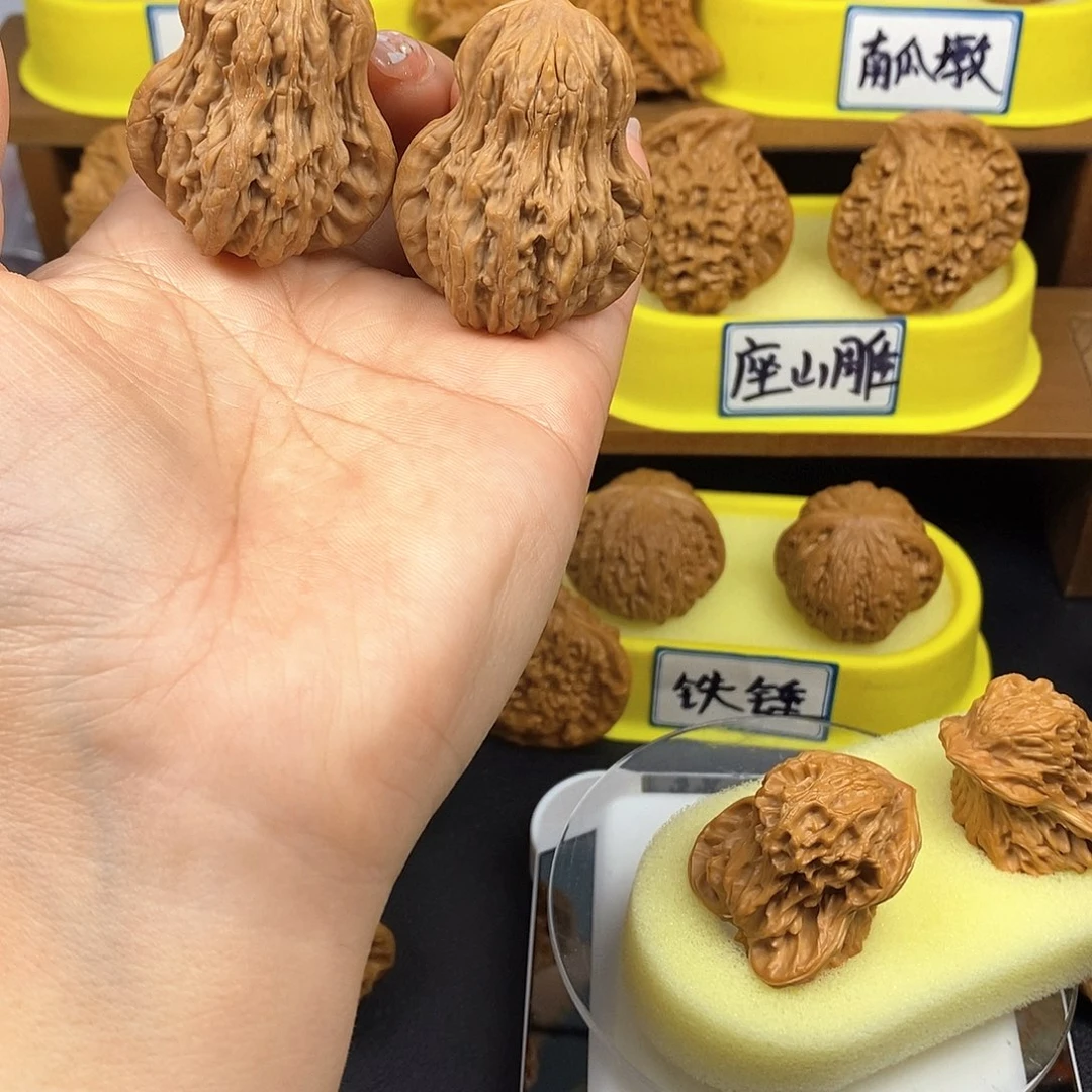 核桃葫芦 文玩/木作/... 文玩把件
