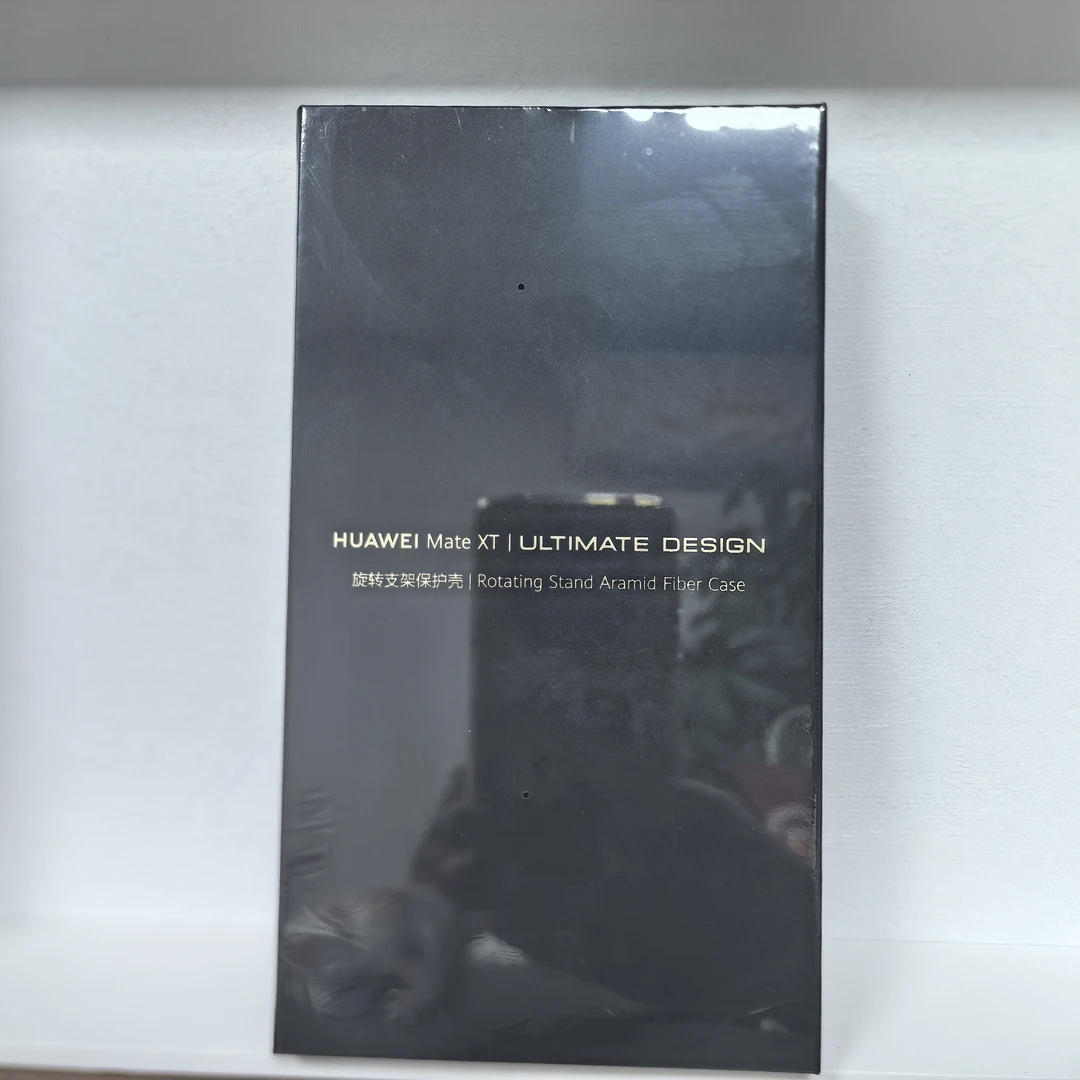 99新 Huawei/华为 mate XT旋转支架保护壳芳纶纤维轻薄耐摔棋盘纹