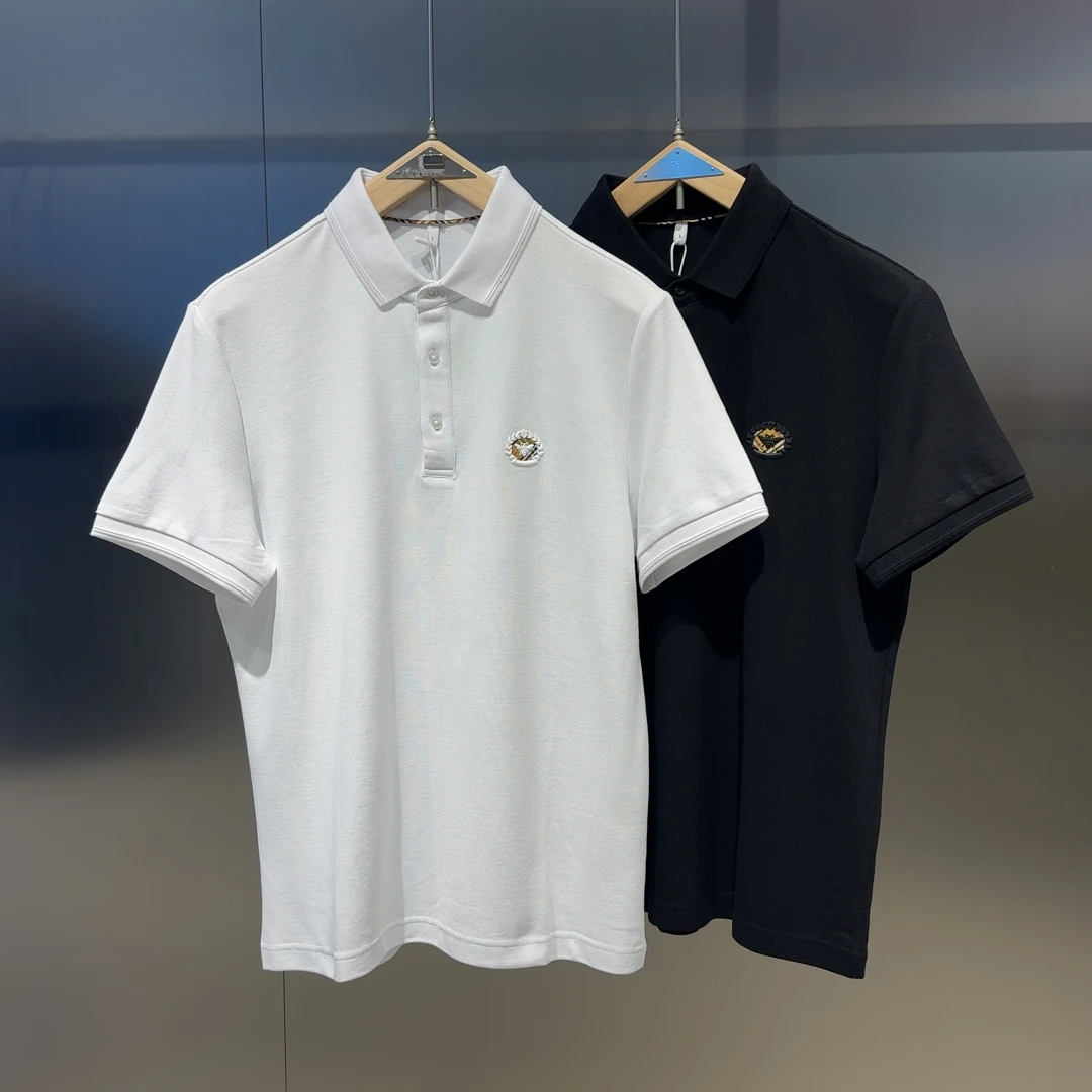 906 百搭刺绣透气男士春夏Polo衫常规polo短袖t恤60680