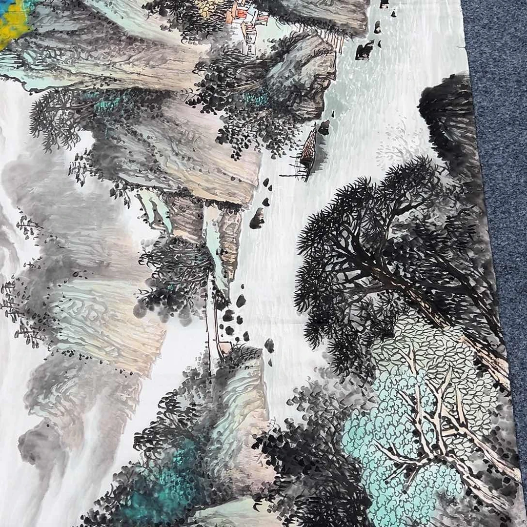 国画纯手绘作品欣赏